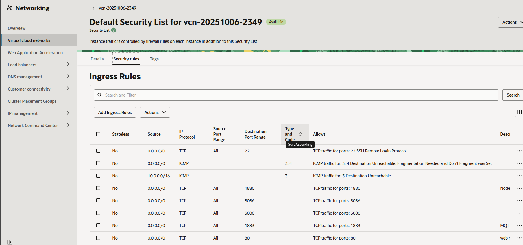 Afegir port en oracle